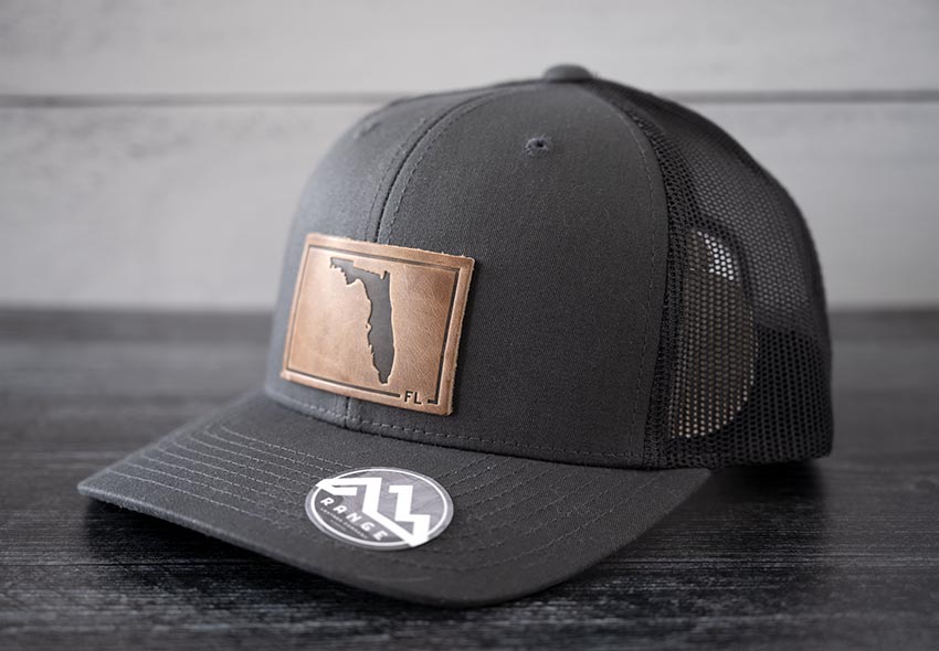 hats-range-leather-charcoal-state-of-florida-leather-patch-hat-angle