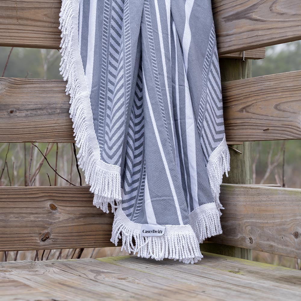 The Gray Turkish Octavia Towel by Case_Drift