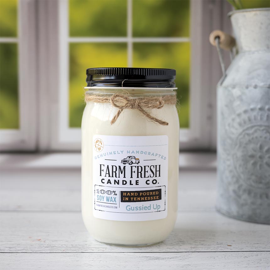 Farm Fresh Candle Co Gussied Up Candle