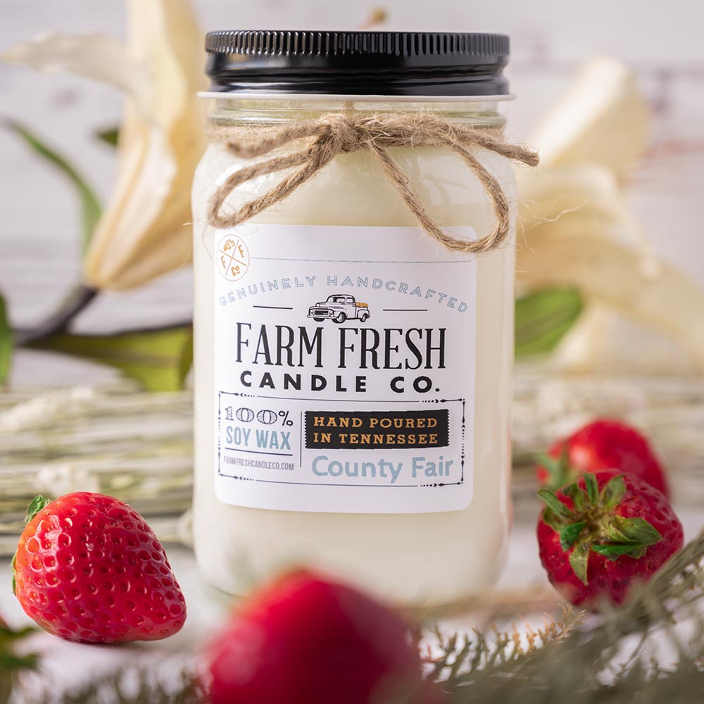 The County Fair Spring Candle by Farm Fresh Candle Co