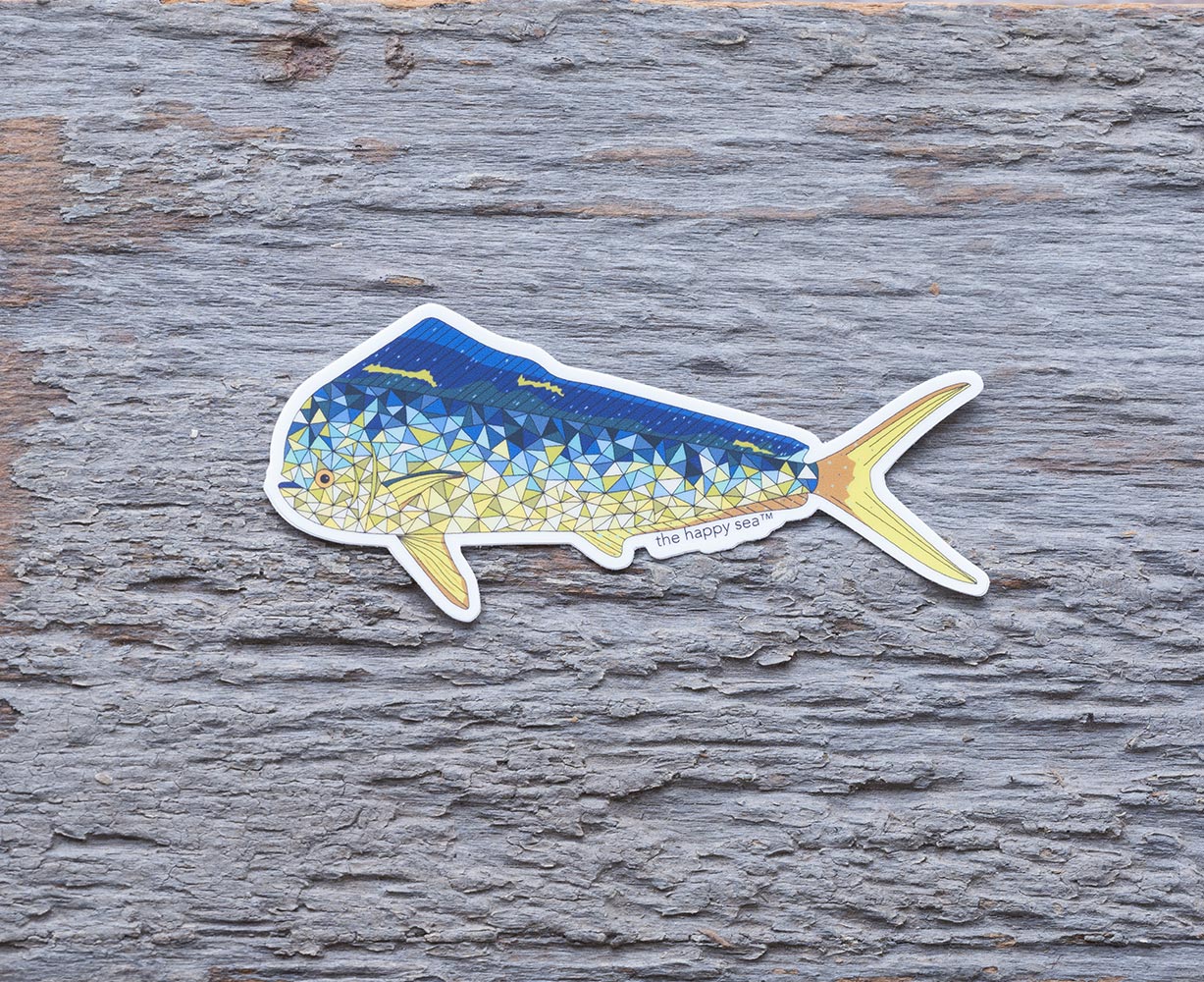 The Happy Sea Mahi Sticker